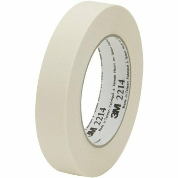 Bsc Preferred 1/2'' x 60 yds. 3M 2214 Masking Tape, 12PK T933221412PK